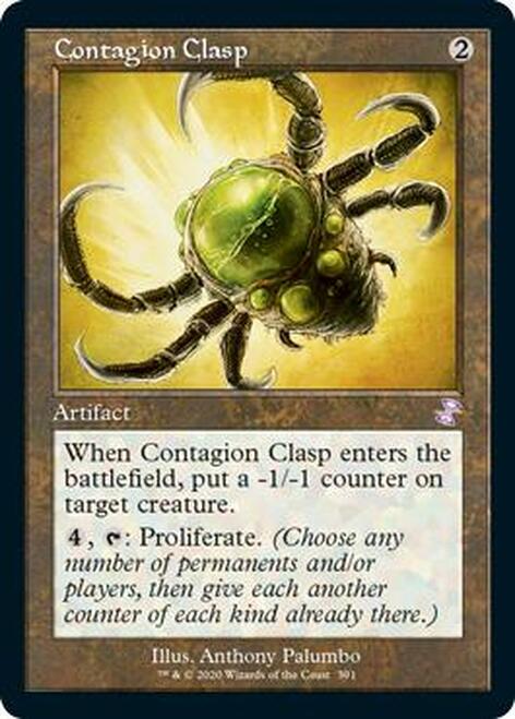 Contagion Clasp (Timeshifted) [Time Spiral Remastered] | Dumpster Cat Games