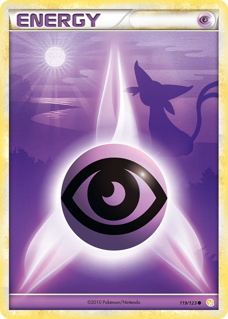 Psychic Energy (119/123) [HeartGold & SoulSilver: Base Set] | Dumpster Cat Games