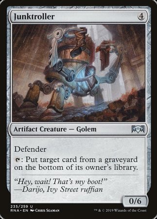 Junktroller [Ravnica Allegiance] | Dumpster Cat Games