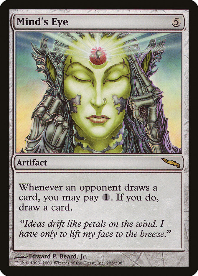 Mind's Eye [Mirrodin] | Dumpster Cat Games