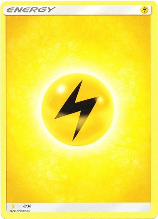 Lightning Energy (8/30) [Sun & Moon: Trainer Kit - Alolan Raichu] | Dumpster Cat Games
