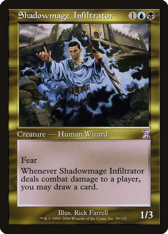Shadowmage Infiltrator [Time Spiral Timeshifted] | Dumpster Cat Games