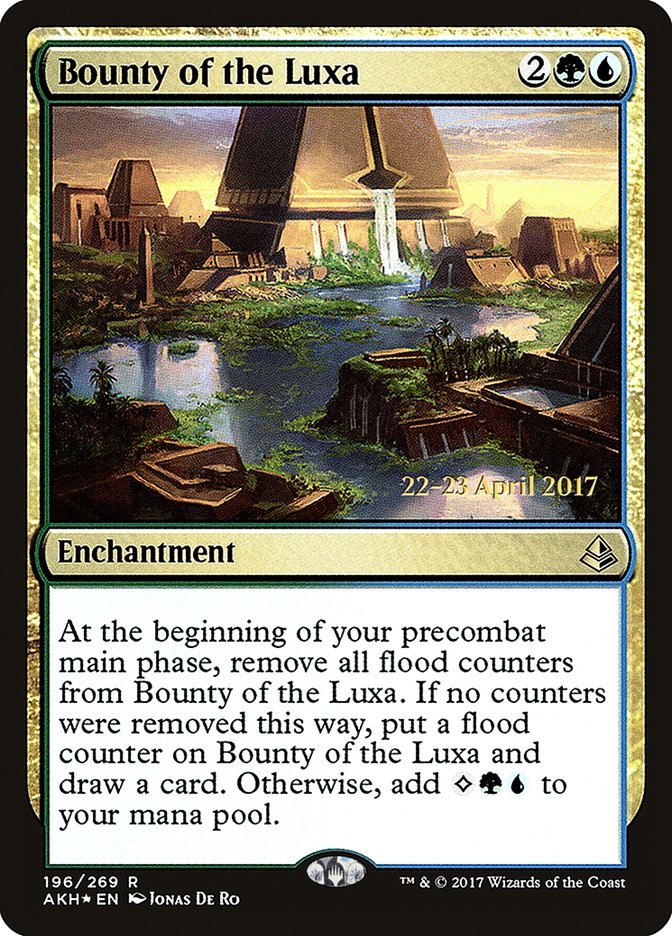 Bounty of the Luxa  [Amonkhet Prerelease Promos] | Dumpster Cat Games