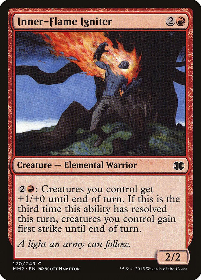 Inner-Flame Igniter [Modern Masters 2015] | Dumpster Cat Games