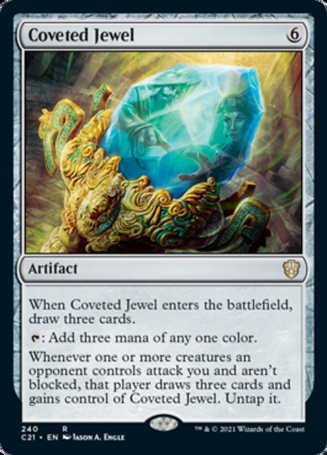 Coveted Jewel [Commander 2021] | Dumpster Cat Games
