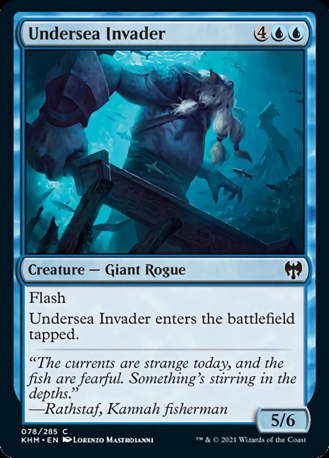 Undersea Invader [Kaldheim] | Dumpster Cat Games