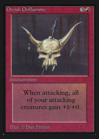 Orcish Oriflamme (IE) [Intl. Collectors’ Edition] | Dumpster Cat Games