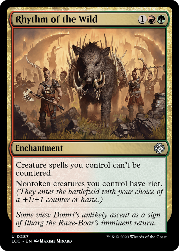 Rhythm of the Wild [The Lost Caverns of Ixalan Commander] | Dumpster Cat Games