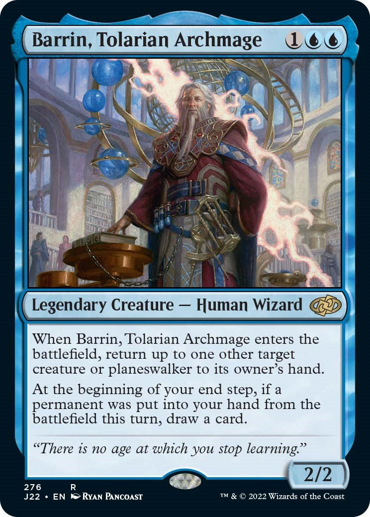 Barrin, Tolarian Archmage [Jumpstart 2022] | Dumpster Cat Games