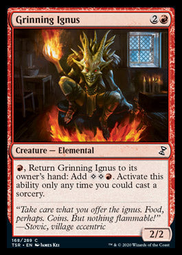 Grinning Ignus [Time Spiral Remastered] | Dumpster Cat Games