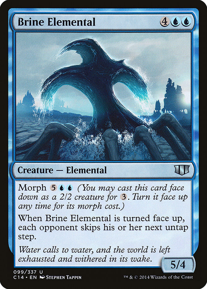 Brine Elemental [Commander 2014] | Dumpster Cat Games