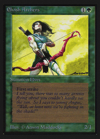 Elvish Archers (CE) [Collectors’ Edition] | Dumpster Cat Games