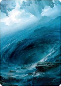 Island 3 Art Card [Zendikar Rising Art Series] | Dumpster Cat Games