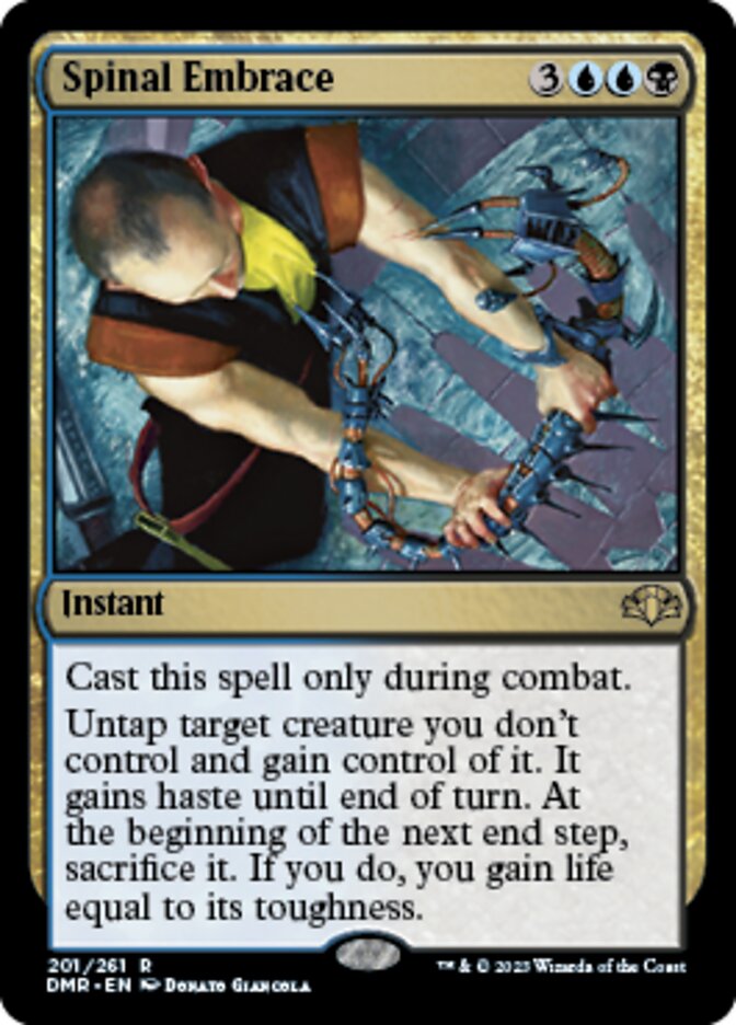 Spinal Embrace [Dominaria Remastered] | Dumpster Cat Games