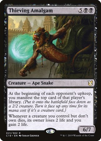 Thieving Amalgam [Commander 2019] | Dumpster Cat Games