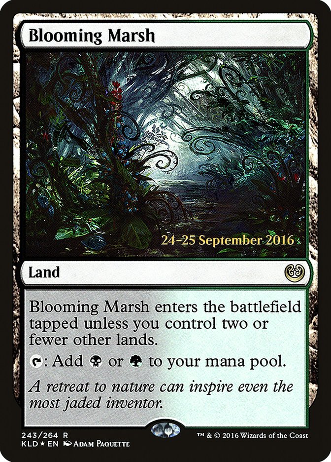 Blooming Marsh  [Kaladesh Prerelease Promos] | Dumpster Cat Games