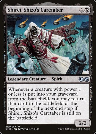 Shirei, Shizo's Caretaker [Ultimate Masters] | Dumpster Cat Games