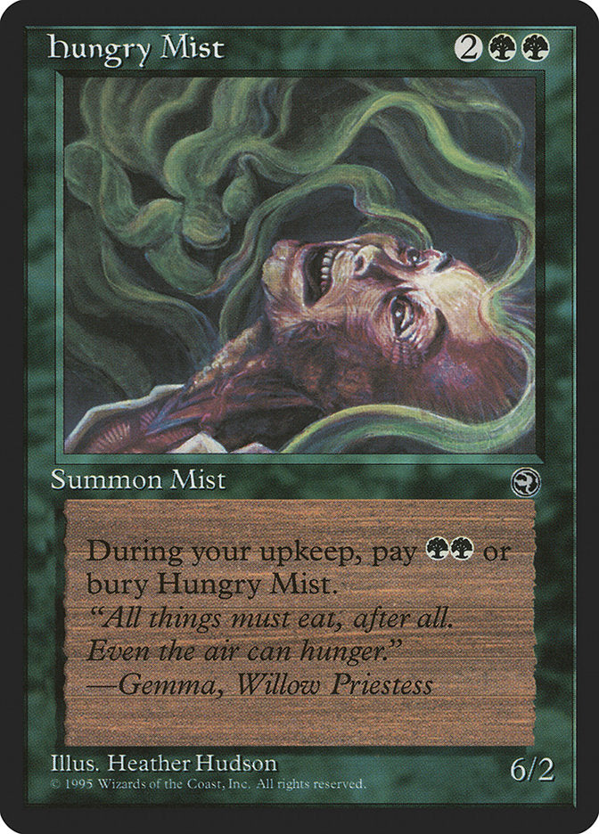 Hungry Mist (Gemma Flavor Text) [Homelands] | Dumpster Cat Games