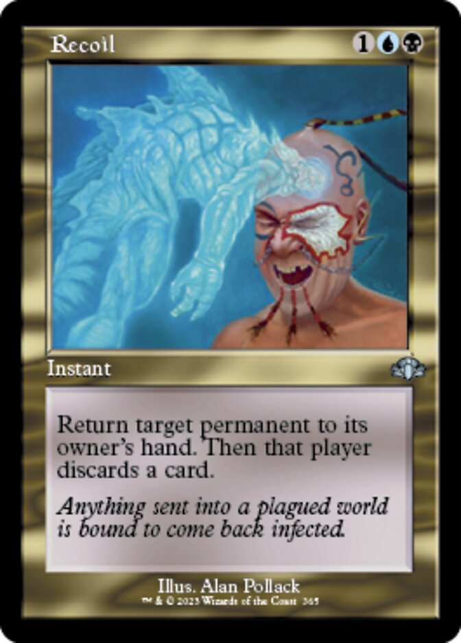 Recoil (Retro) [Dominaria Remastered] | Dumpster Cat Games