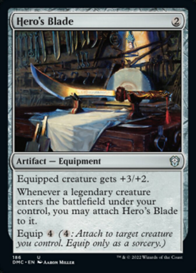 Hero's Blade [Dominaria United Commander] | Dumpster Cat Games