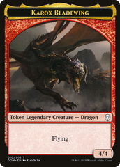 Karox Bladewing // Karox Bladewing Double-Sided Token [Starter Commander Decks] | Dumpster Cat Games
