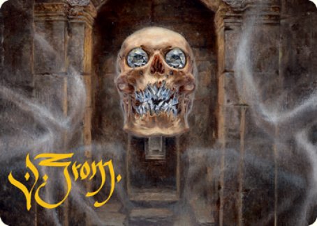 Demilich Art Card (Gold-Stamped Signature) [Dungeons & Dragons: Adventures in the Forgotten Realms Art Series] | Dumpster Cat Games