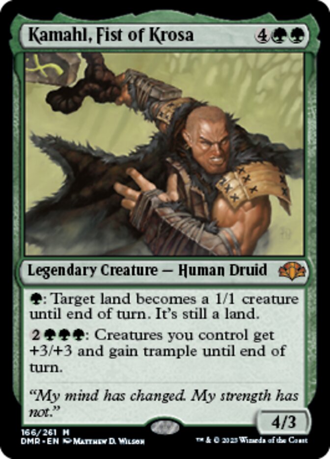 Kamahl, Fist of Krosa [Dominaria Remastered] | Dumpster Cat Games