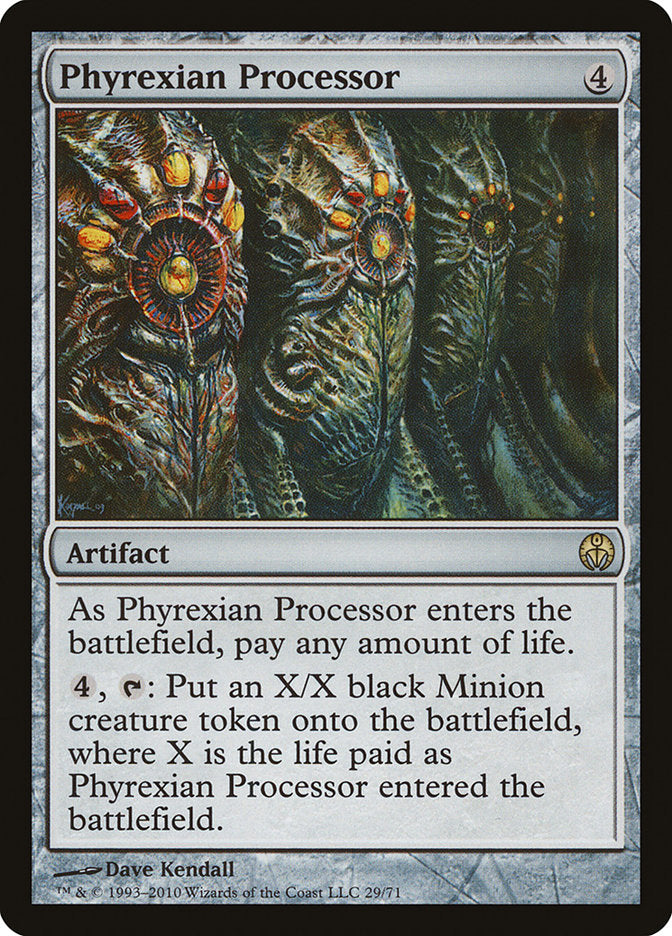 Phyrexian Processor [Duel Decks: Phyrexia vs. the Coalition] | Dumpster Cat Games