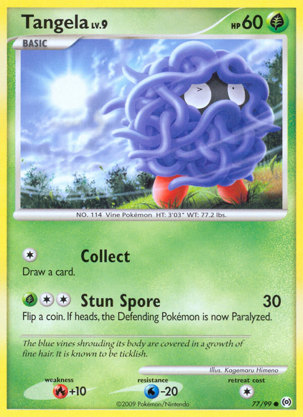 Tangela (77/99) [Platinum: Arceus] | Dumpster Cat Games
