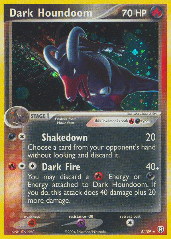 Dark Houndoom (5/109) [EX: Team Rocket Returns] | Dumpster Cat Games