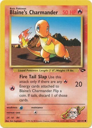 Blaine's Charmander (60/132) [Gym Challenge Unlimited] | Dumpster Cat Games