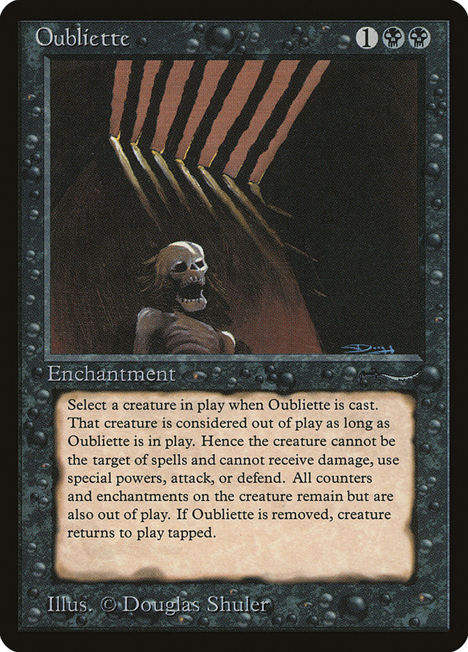 Oubliette (Light Mana Cost) [Arabian Nights] | Dumpster Cat Games