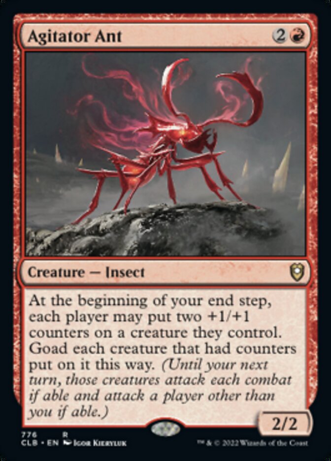 Agitator Ant [Commander Legends: Battle for Baldur's Gate] | Dumpster Cat Games