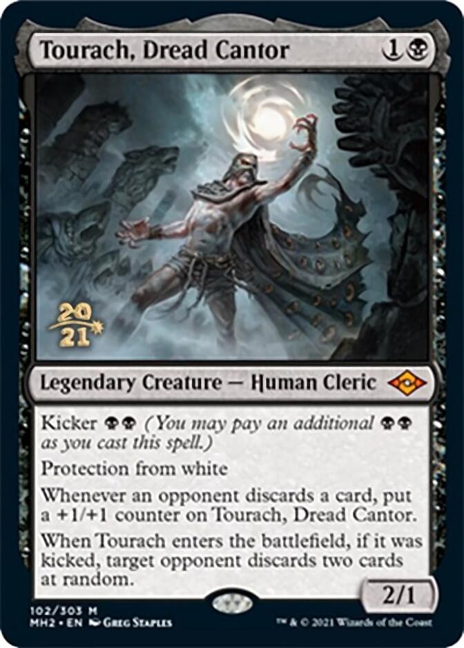 Tourach, Dread Cantor [Modern Horizons 2 Prerelease Promos] | Dumpster Cat Games