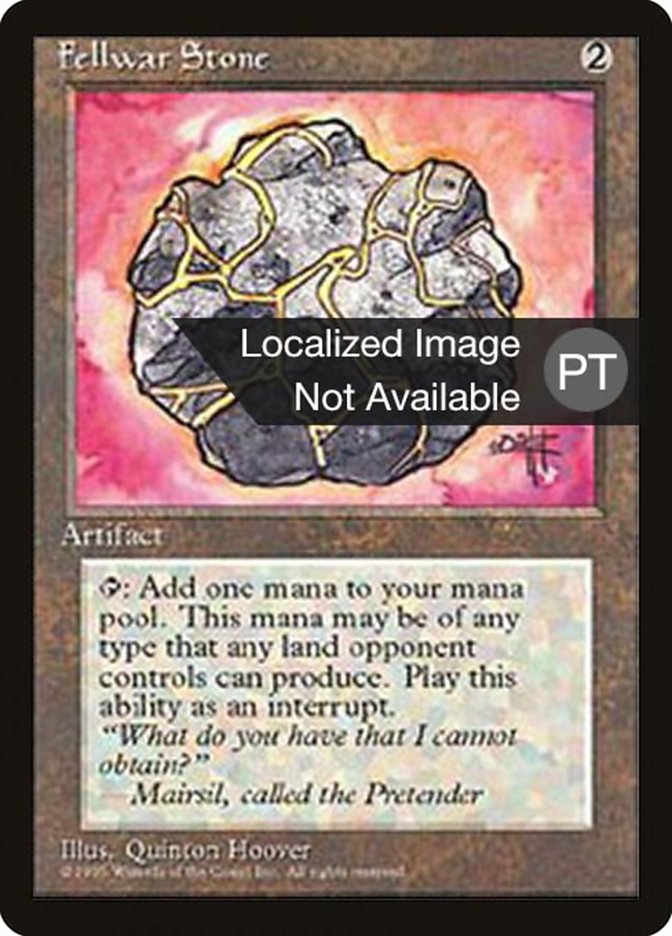 Fellwar Stone [Fourth Edition (Foreign Black Border)] | Dumpster Cat Games