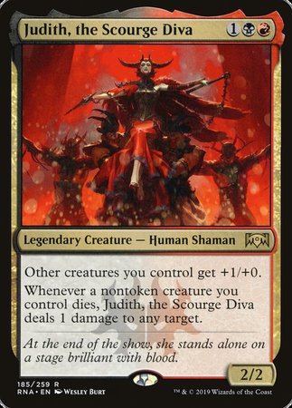 Judith, the Scourge Diva [Ravnica Allegiance] | Dumpster Cat Games