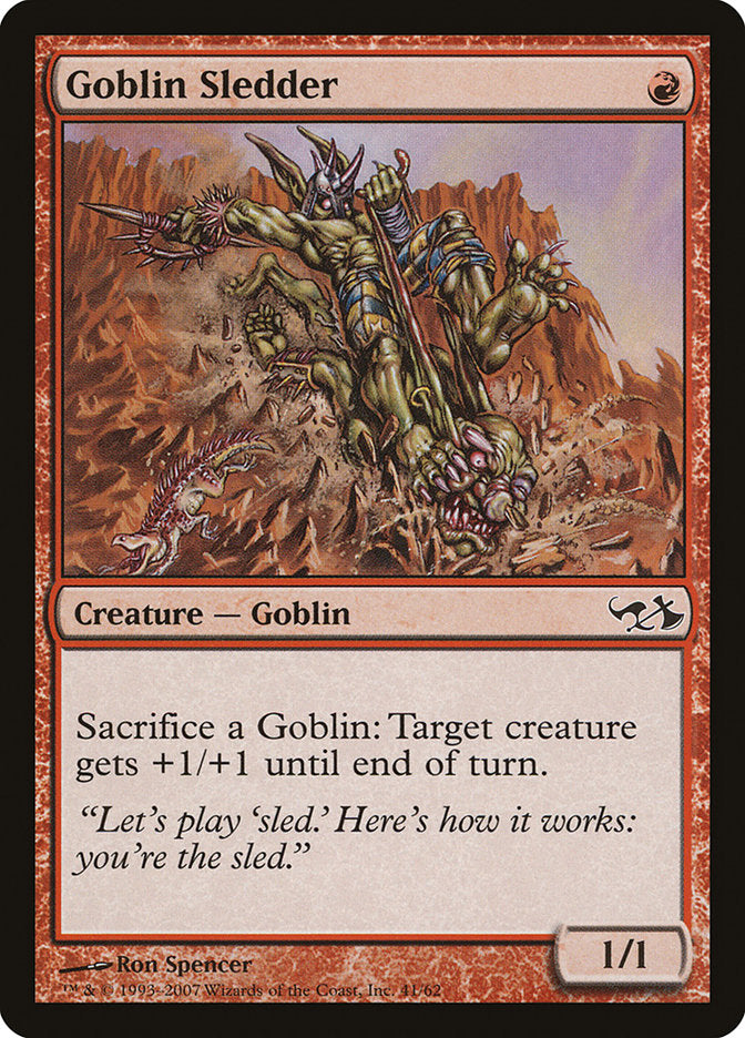 Goblin Sledder [Duel Decks: Elves vs. Goblins] | Dumpster Cat Games