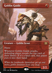 Goblin Guide (Borderless) [Double Masters] | Dumpster Cat Games