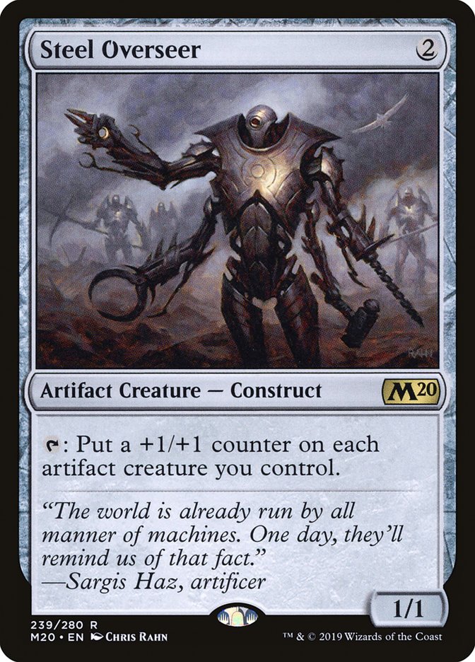 Steel Overseer [Core Set 2020] | Dumpster Cat Games