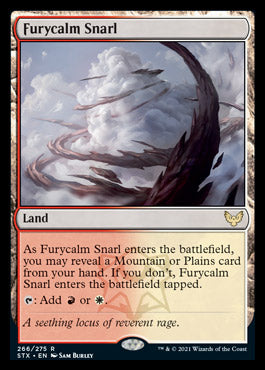 Furycalm Snarl [Strixhaven: School of Mages] | Dumpster Cat Games