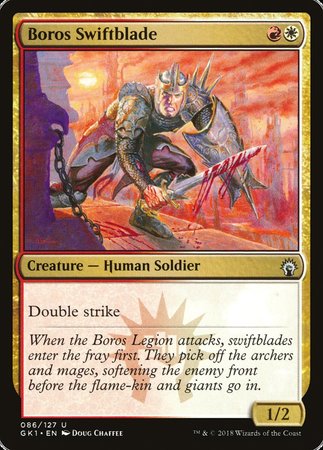 Boros Swiftblade [GRN Guild Kit] | Dumpster Cat Games