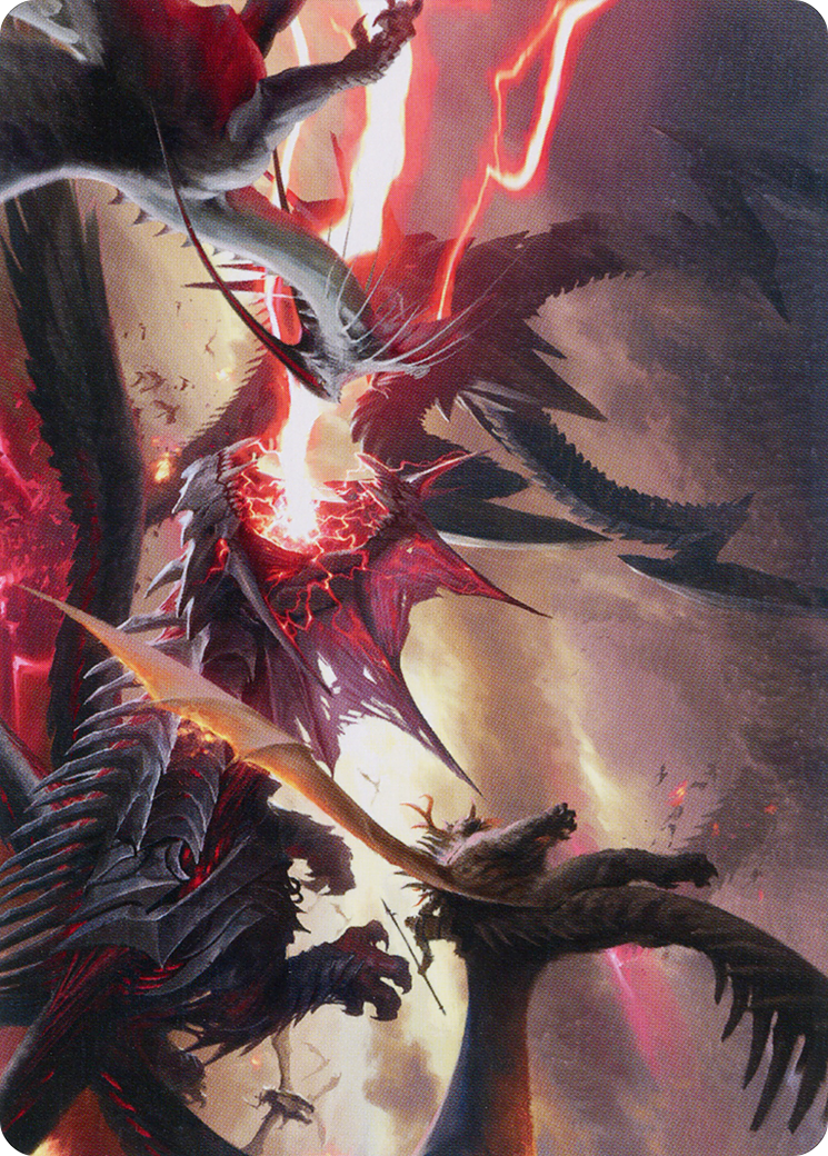 Invasion of Tarkir Art Card [March of the Machine Art Series] | Dumpster Cat Games
