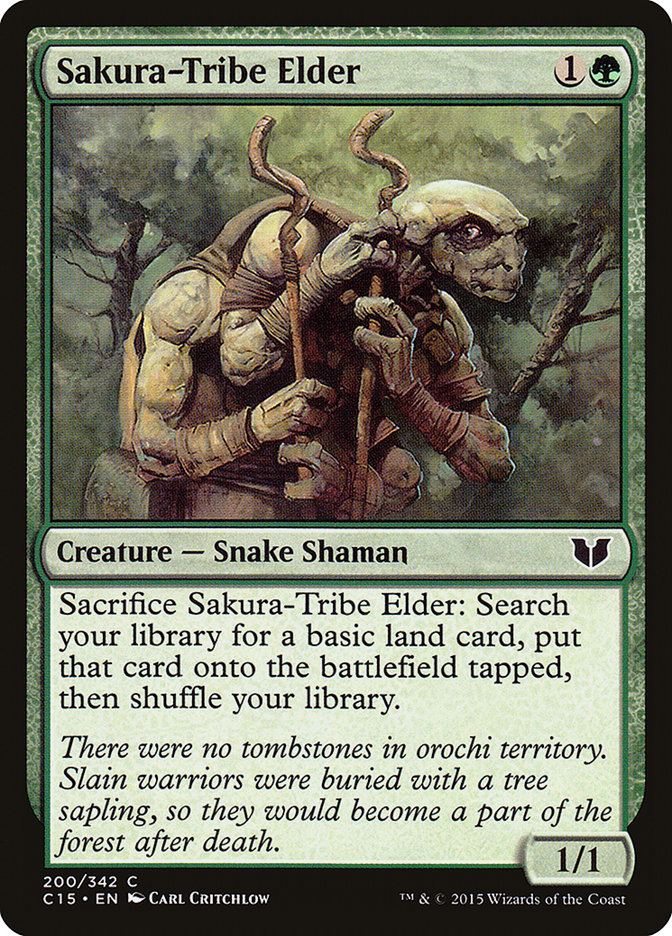 Sakura-Tribe Elder [Commander 2015] | Dumpster Cat Games