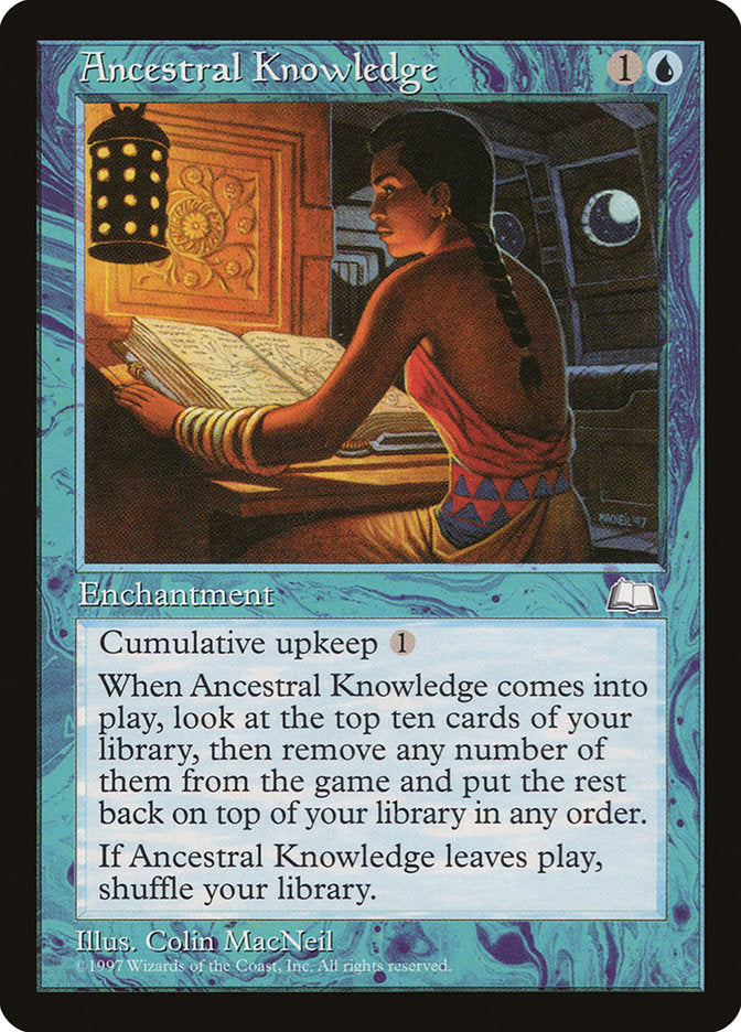 Ancestral Knowledge [Weatherlight] | Dumpster Cat Games