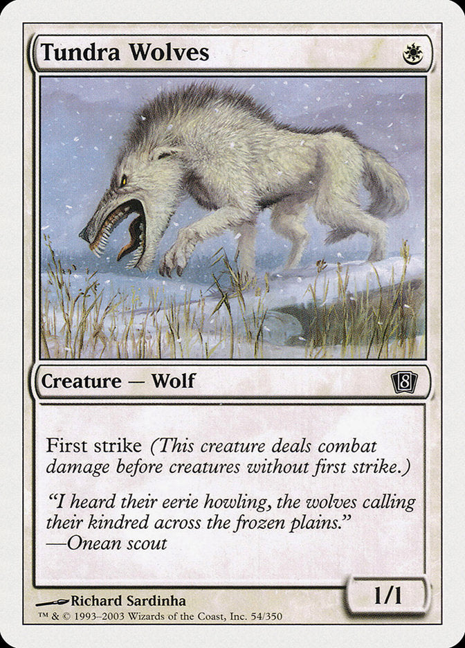 Tundra Wolves [Eighth Edition] | Dumpster Cat Games