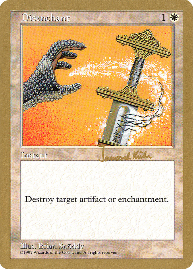 Disenchant (Janosch Kuhn) [World Championship Decks 1997] | Dumpster Cat Games