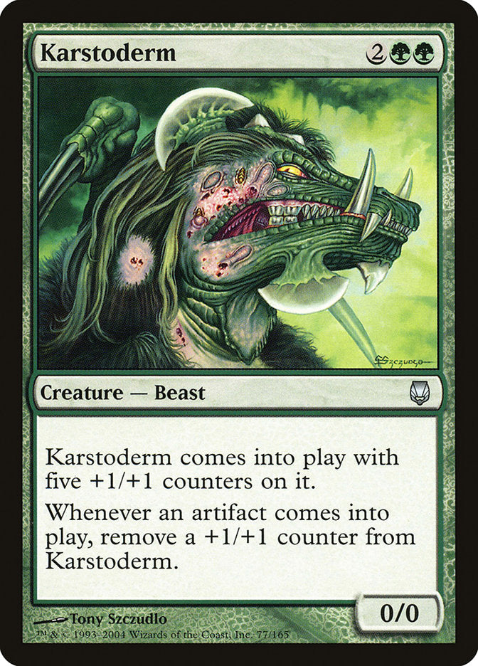 Karstoderm [Darksteel] | Dumpster Cat Games