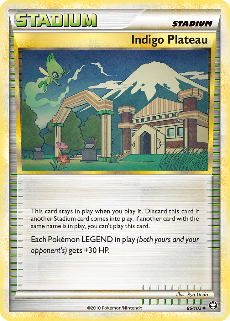 Indigo Plateau (86/102) [HeartGold & SoulSilver: Triumphant] | Dumpster Cat Games