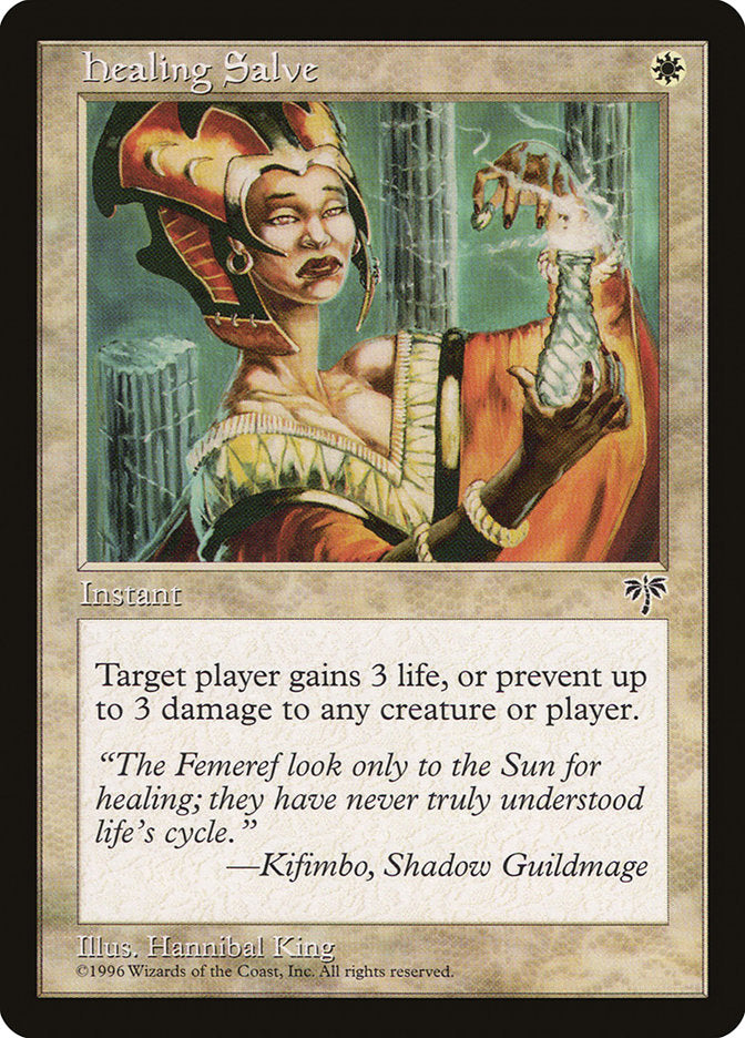 Healing Salve [Mirage] | Dumpster Cat Games
