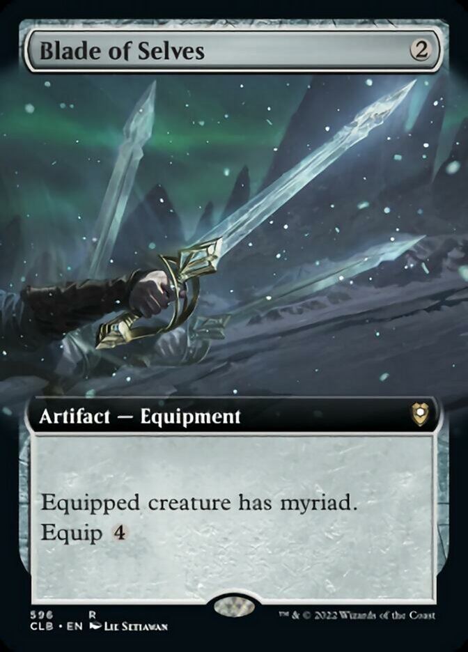 Blade of Selves (Extended Art) [Commander Legends: Battle for Baldur's Gate] | Dumpster Cat Games